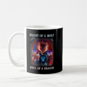 Soul eines Drachen - Cooler Drache - Würfel Kaffeetasse