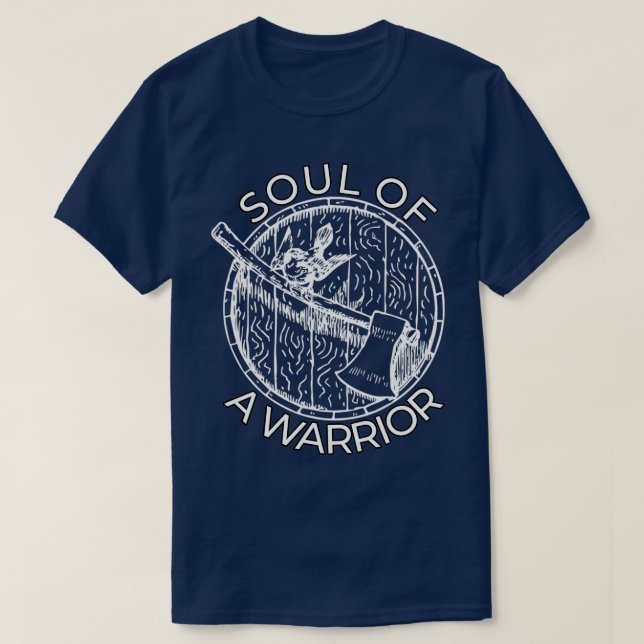 Soul eines Kriegers T-Shirt (Design vorne)
