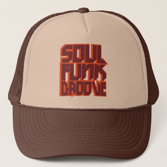 Soul-Funk-Nut Truckerkappe (Vorderseite)
