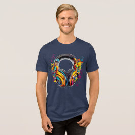 Soul für Musikaufnahmen Tri-Blend Shirt