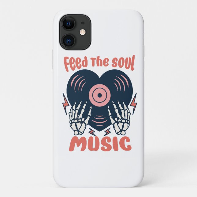 Soul gefüttert Case-Mate iPhone hülle (Rückseite)