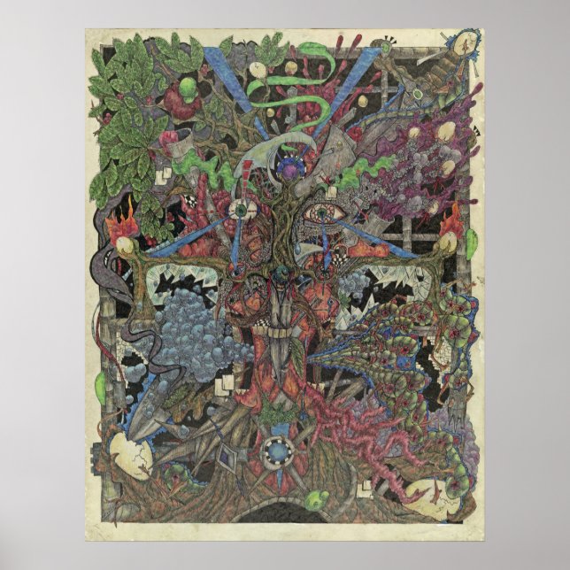 Soul Glue Burp (Die Realisation des Schlafs) Poster (Vorne)