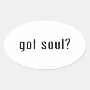 Soul got? ovaler aufkleber