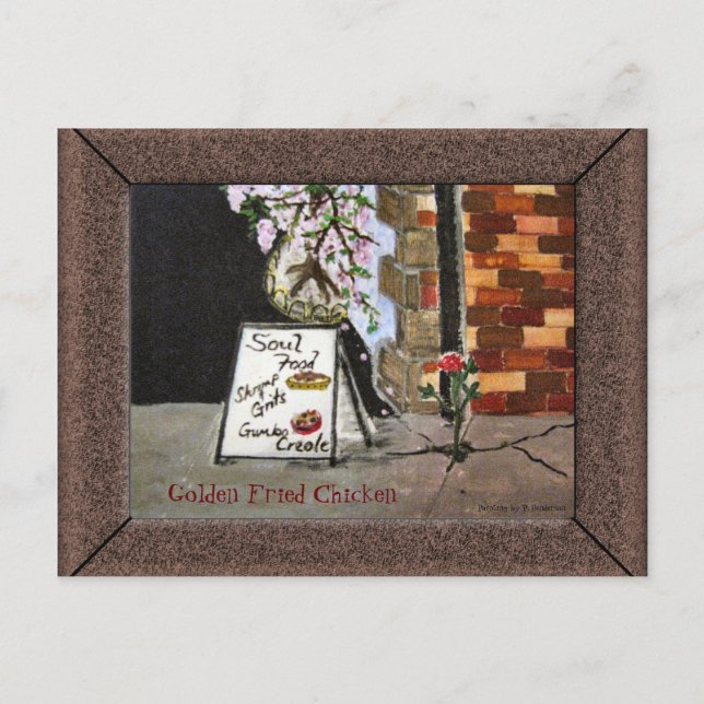 Soul im Südstil Postkarte (Vorderseite)