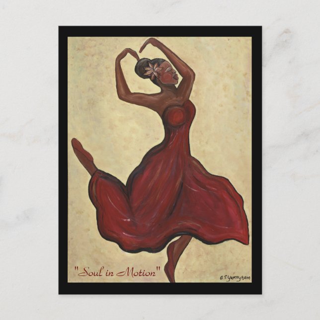 Soul in der Postkarte (Vorderseite)