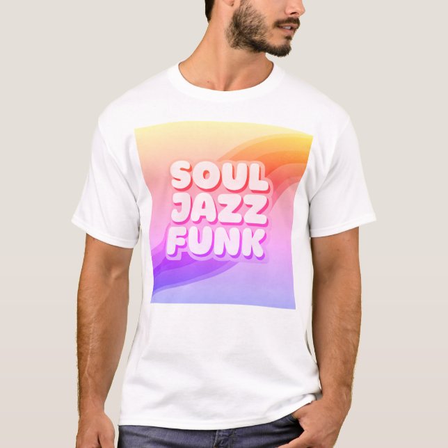 Soul Jazz Funk pastel T-Shirt (Vorderseite)