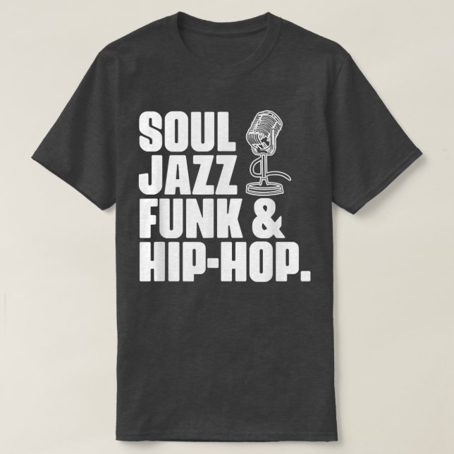 Soul Jazz Funk und Hip Hop Music Genre Musiker Mu T-Shirt (Design vorne)