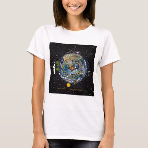 Soul-Kompass-Weltraum unseres Planeten T-Shirt
