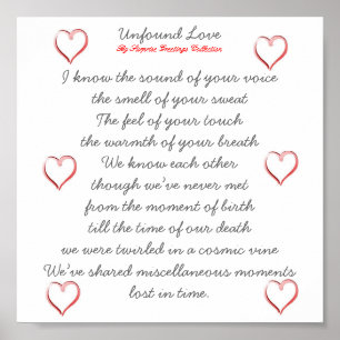 Soul Mate Gedicht Poster
