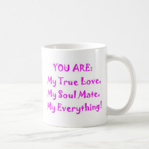 Soul Mate Gedicht Tasse