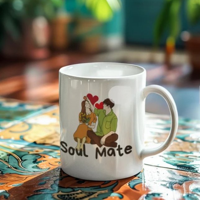 Soul Mate Tasse - Romantischer Kaffeecup für Paare (Von Creator hochgeladen)