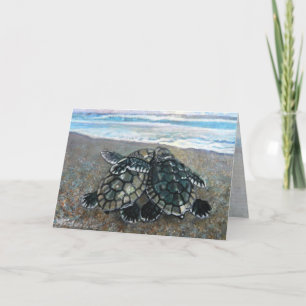 Soul Mates Sea Turtles Card Karte
