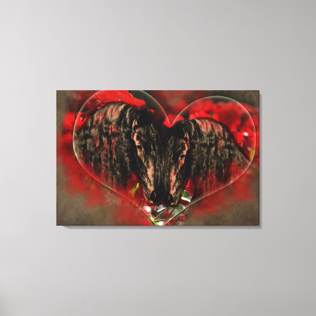 Soul Mates - Wrapped Canvas Leinwanddruck (Vorderseite)