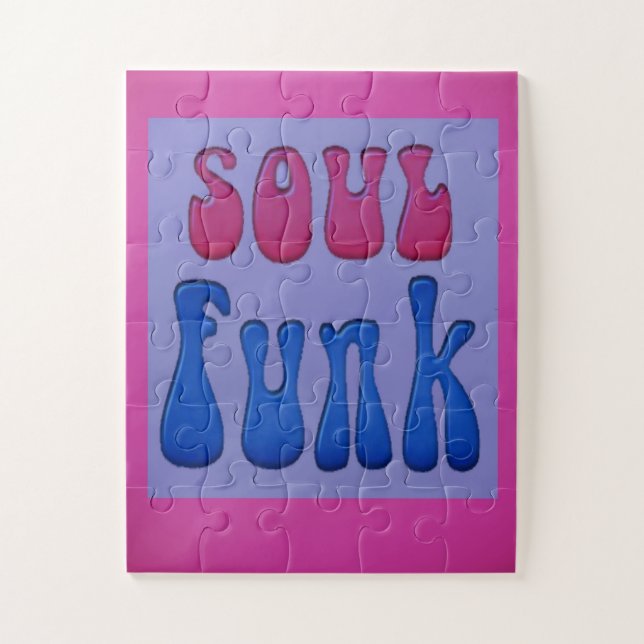 Soul Music Funky Puzzle (Vertikal)