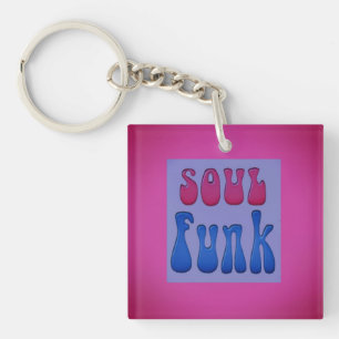 Soul Music Funky Schlüsselanhänger