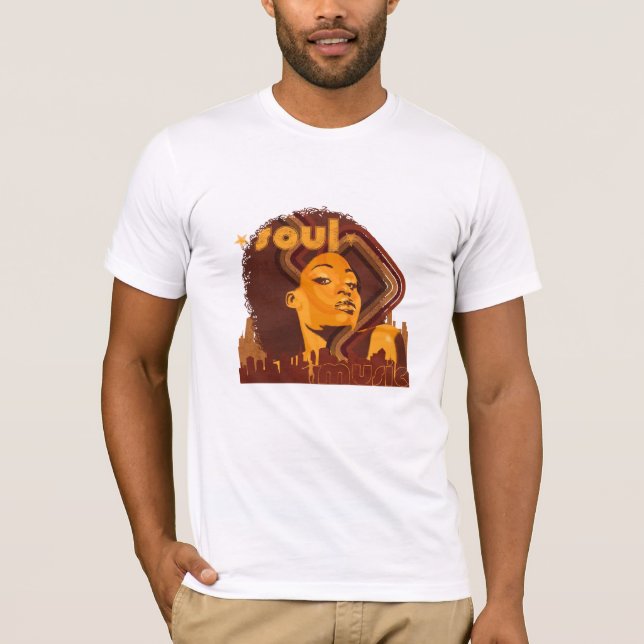 Soul-Musik T-Shirt (Vorderseite)