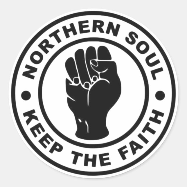 Soul Nord Runder Aufkleber (Vorderseite)