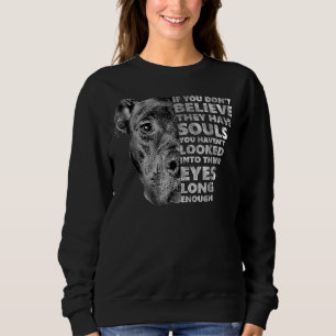Soul Pitbull I Liebe Pitbull Dog Lover 58 Sweatshirt