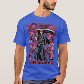 Soul Reapers United Team Ichigos Spirituelle Wächt T-Shirt