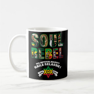 Soul Rebel Ras Tafari Him Haile Selassie Kaffeetasse