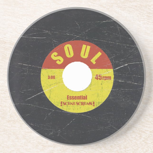 Soul-Rekordsandstein-Untersetzer Untersetzer (Vorne)