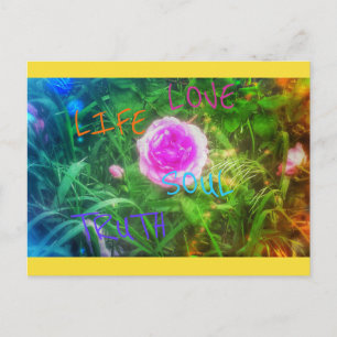 Soul Rose Postkarte