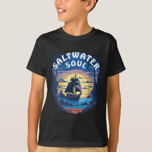 Soul Salzwasser - Altes Galleon T-Shirt