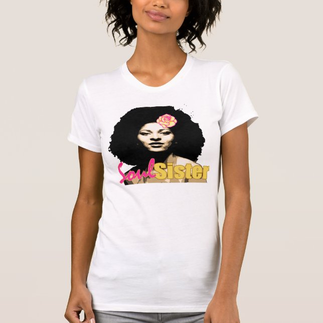 "Soul-Schwester-" T - Shirt (Vorderseite)