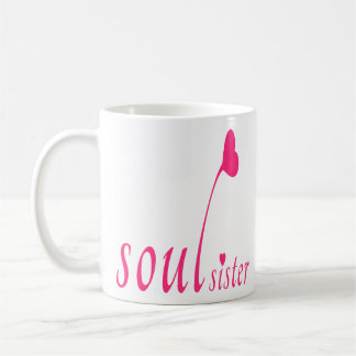 Soul-Schwestersoulmate-Freundschaft die besten Kaffeetasse