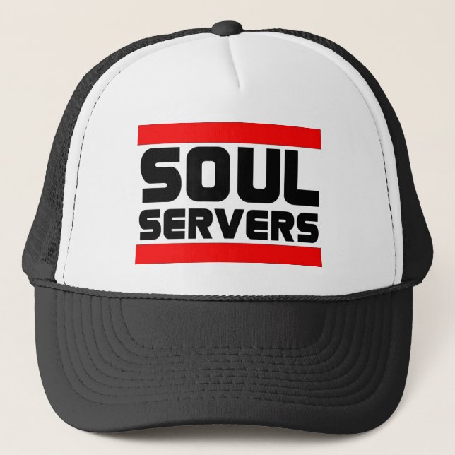 Soul-Server-Fernlastfahrer-Hut Truckerkappe (Vorderseite)
