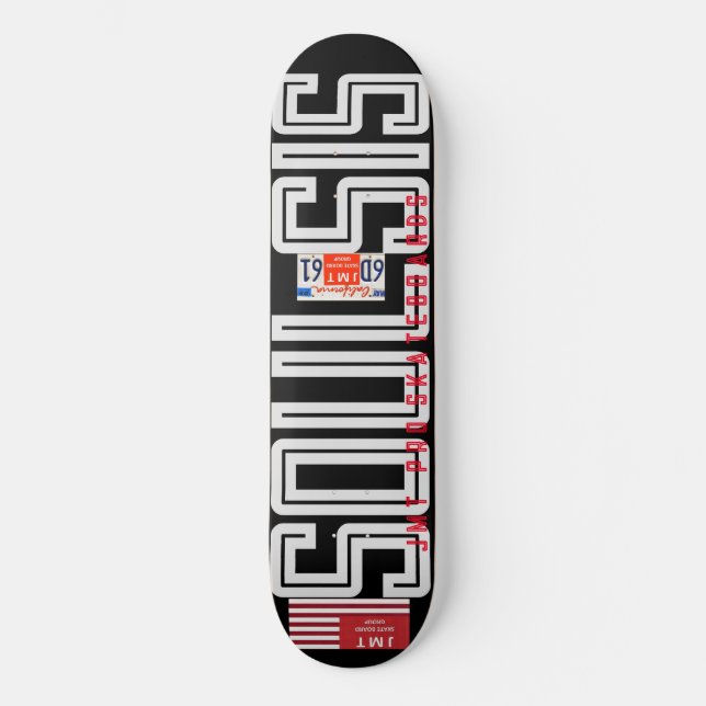 SOUL SIS 8 1/4" Skateboard Deck (Vorderseite)