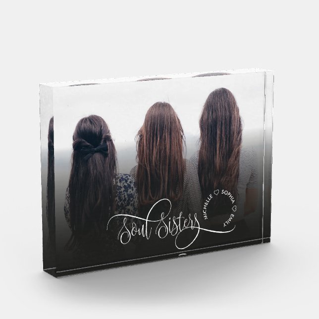 Soul Sisters Niedlich Modernes Foto (Links)