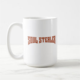 Soul Stealer Funny Redhead Heavy Metal Typography Kaffeetasse