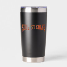 Soul Stealer Lustige Rothaarige Heavy Metal Typogr