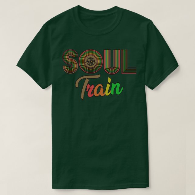 Soul Train Retro Style T-Shirt (Design vorne)
