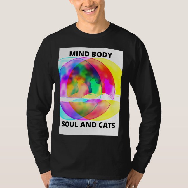 Soul und Katzen T-Shirt (Vorderseite)