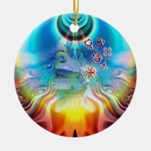Soul Vibrationen Keramik Ornament