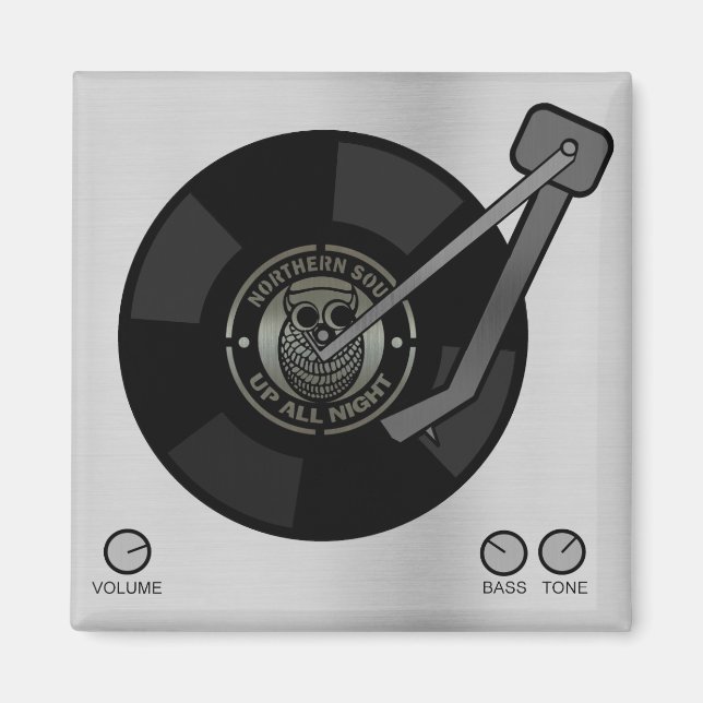 Soul-Vinyl auf Turntable Magnet (Vorne)