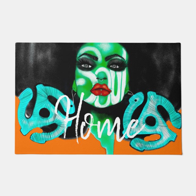 Soul ZUHAUSE Fußmatte (Vorderseite)