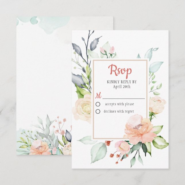 Soula-Ansprechkarte Einladung (Vorne/Hinten)