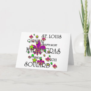 Soulard Mardi Gras 2011 Karte