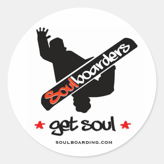 SOULBOARDER STICKER 3 iNCH (Vorderseite)