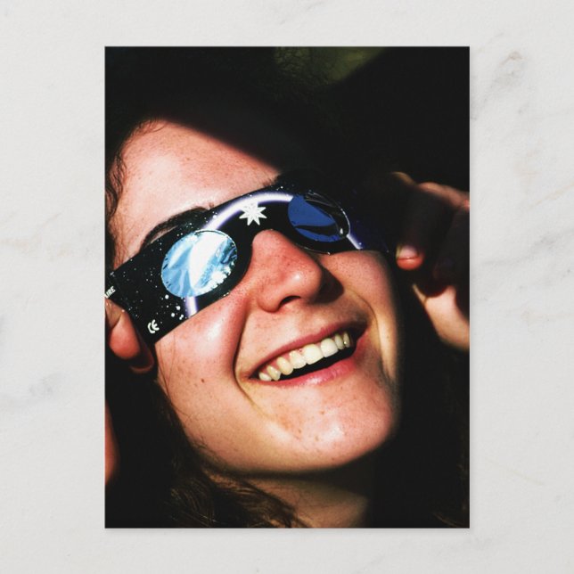 Soulclipse Lächeln Postkarte (Vorderseite)