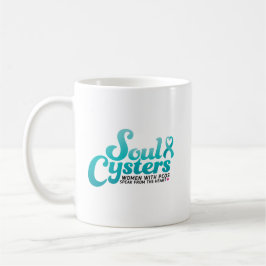 SoulCysters PCOS sprechen von der Herz-Tasse Kaffeetasse
