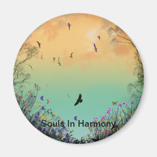 "Soule in der Harmonie " * Magnet