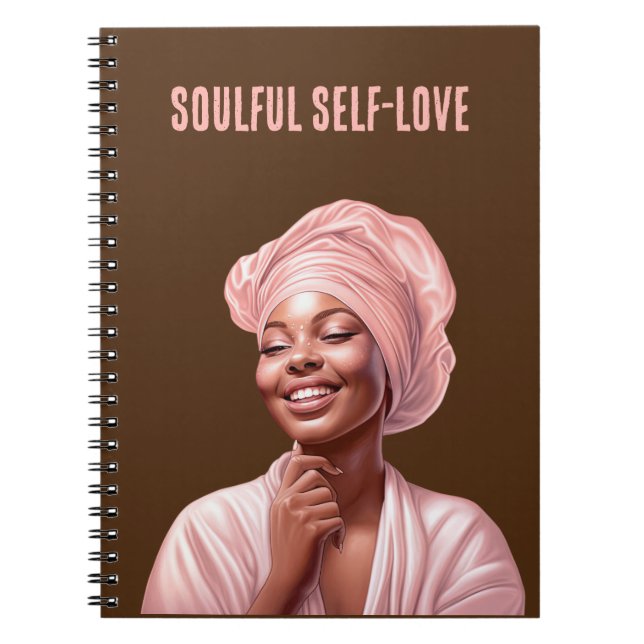 Soulful-Self-Liebe-Notebook Notizblock (Vorderseite)