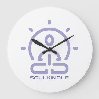 "SoulKindle" Acrylmauer-Uhr Große Wanduhr
