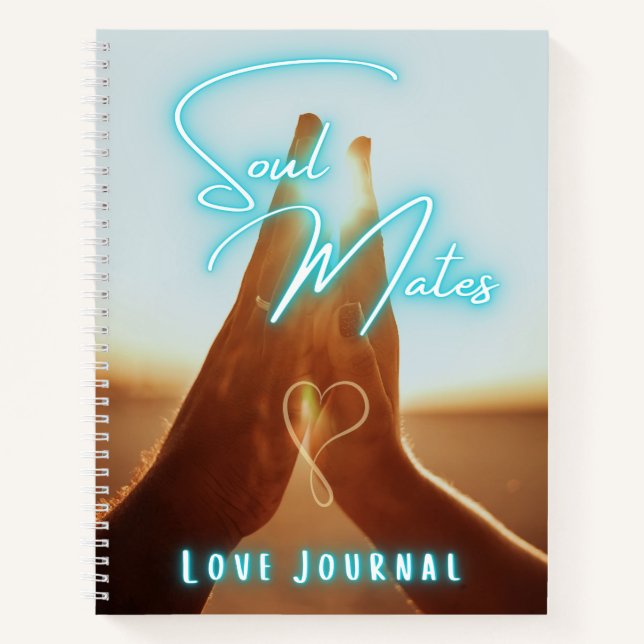 Soulmates Journal und Notebook Notizbuch (Vorderseite)