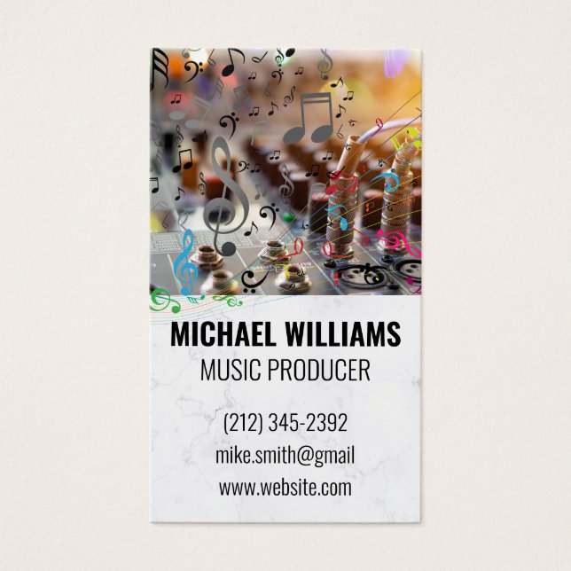 Sound-Board-Mixer | MUSIKNOTEN (Vorderseite)