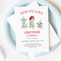 Sound der Alarm-Feuerwehrmann Geburtstagsparty